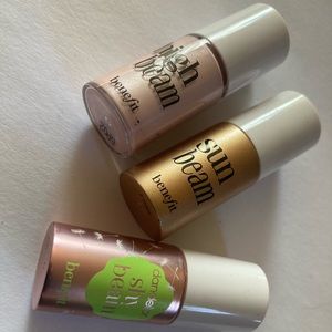 Brand New Benefit High Beam Sun Beam Shy Beam Highlighter Travel Sz Unused Trio